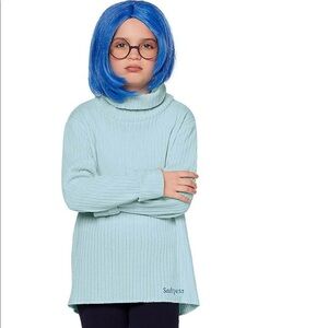 Inside Out 2 Sadness Child Costume Large 12-14